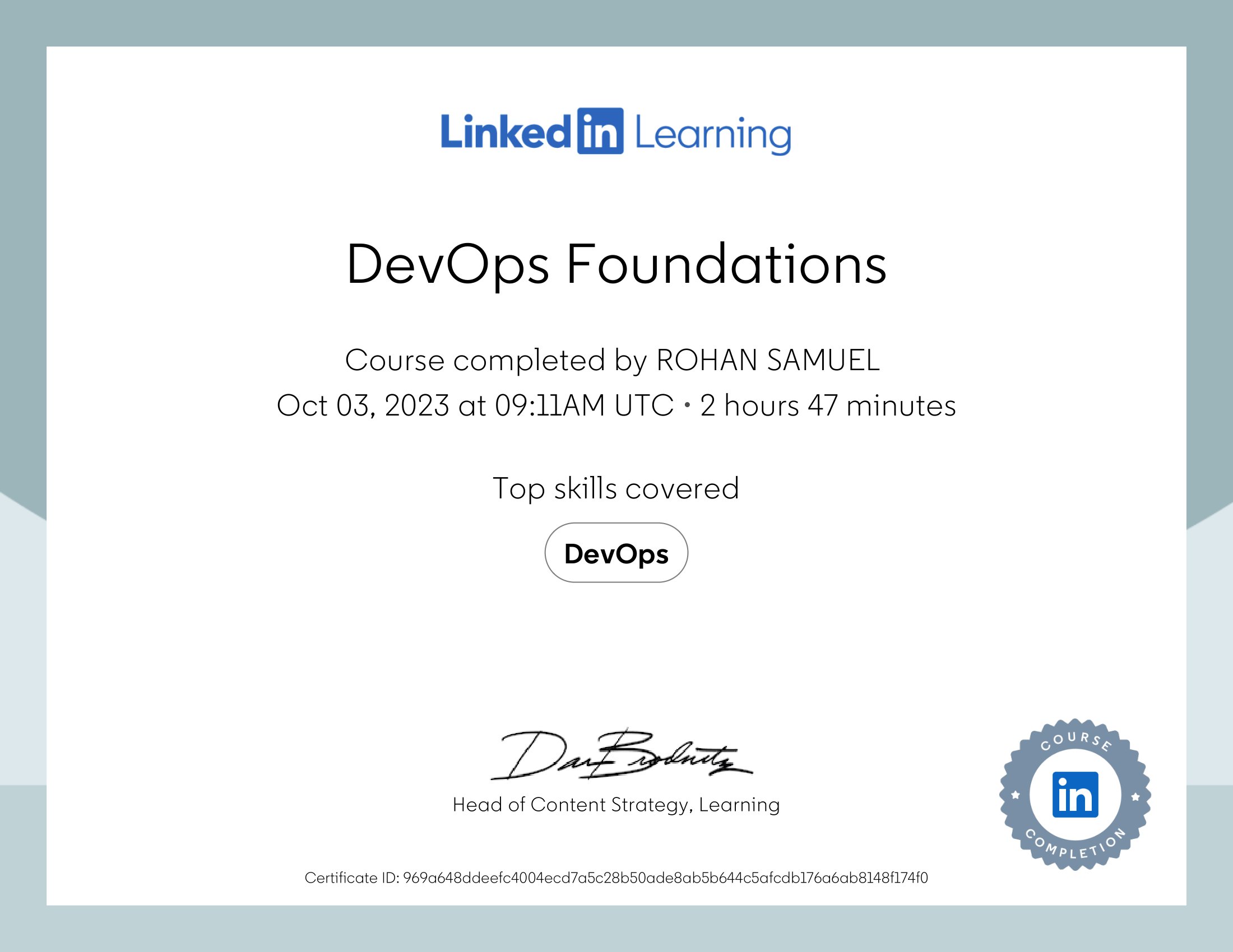 DevOps Foundations